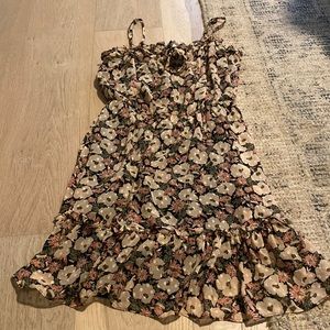 Floral mini dress sz small